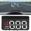 Windshield Speedometer Projector,OBD2 HUD Heads Up Display, GPS Speedometer MPH with Travel Direction, Overspeed Alarm Fatigue Driving Alarm for Car view 2