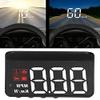 Windshield Speedometer Projector,OBD2 HUD Heads Up Display, GPS Speedometer MPH with Travel Direction, Overspeed Alarm Fatigue Driving Alarm for Car view 4