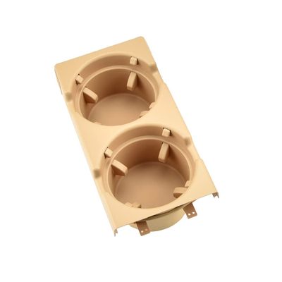 QKLsudua Car Center Console Water Cup Holder Beverage Bottle Holder Compatible with B-MW 3 Series E46 318i 320i 323i 325i 328i 330i 1998-2006-Beige