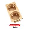QKLsudua Car Center Console Water Cup Holder Beverage Bottle Holder Compatible with B-MW 3 Series E46 318i 320i 323i 325i 328i 330i 1998-2006-Beige view 2