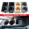 QKLsudua Car Center Console Water Cup Holder Beverage Bottle Holder Compatible with B-MW 3 Series E46 318i 320i 323i 325i 328i 330i 1998-2006-Beige view 3