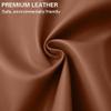 Yikda Self Adhesive Leather Repair Patch Kit, 31.4 in x 16 in Large Vinyl Leather Repair Tape for Furniture, Car Seat, Couch, Sofa, Chair Smooth Brown view 2