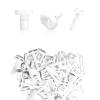40Pcs Door Panel Retainer Clips, 15960325 Replace LH LHS Nylon Clip Plastic Retainers Fasteners Push Type Push Pin Screws Compatible with Chevy Suburban Tahoe C1500 C2500 C3500 K1500 K2500 K3500 view 1