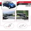Compatible with Mercedes Vito 2 (W639) Pre-Facelift 2003-2010 ACE-1 Model Car Roof Rack Cross Bar Gray Aluminium 2 Bars view 4