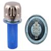 REL Hydraulic Tank Breather Cap for Oil & Fuel Reservoir Metal Filler Vent Cap (with Strainer, Bayonet Lock, Chrome Plated, Tearproof Gasket) view 1