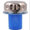 REL Hydraulic Tank Breather Cap for Oil & Fuel Reservoir Metal Filler Vent Cap (with Strainer, Bayonet Lock, Chrome Plated, Tearproof Gasket) view 2