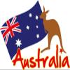 Australia Kangaroo Sticker | Car Bumper, Laptop, Water Bottle, Wall, Window Waterproof Vinyl Sticker Decal | Longer Side 6'' | view 1