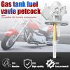 SOAJEE Gas Tank Fuel Petcock Valve Compatible with Kawasaki Bayou 300 400 KLF300 KLF400 ZR1100 ZR7S ZX1100 GPZ1100 KLX125 KSF80 KSF250 KX60 KX65 KX80 KX100 KX125 KZ440 KZ550 KXT250 KLT110 KLT160 185 view 4