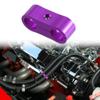 X AUTOHAUX Aluminum Alloy AN4 Car Hose Separator Clamp Fuel Line Connector for Oil Fuel Hose Purple view 3