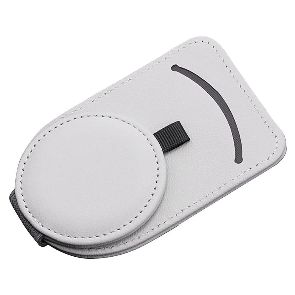 Tyenaza Sunglasses Holders for Car, Sunglasses Clip for Car Visor, Glasses Hanger Clip, Car Interior Visor Accessories(White)