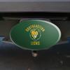 GRAPHICS & MORE Southeastern Louisiana University Lions Logo Oval Tow Hitch Cover Trailer Plug Insert 2" view 2