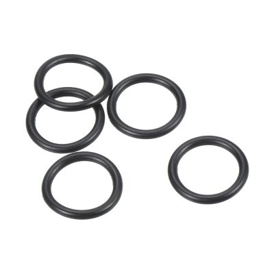 PATIKIL Nitrile Rubber O-Rings 20mm OD 16mm ID 2mm Width, 25 Pcs Metric Sealing Gasket for Faucet Plumbing Automotive Repair, Black