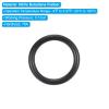 PATIKIL Nitrile Rubber O-Rings 20mm OD 16mm ID 2mm Width, 25 Pcs Metric Sealing Gasket for Faucet Plumbing Automotive Repair, Black view 4