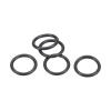 PATIKIL Nitrile Rubber O-Rings 8mm OD 6mm ID 1mm Width, 5 Pcs Metric Sealing Gasket for Faucet Plumbing Automotive Repair, Black view 1