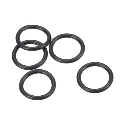 PATIKIL Nitrile Rubber O-Rings 18mm OD 14mm ID 2mm Width, 20 Pcs Metric Sealing Gasket for Faucet Plumbing Automotive Repair, Black