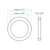 PATIKIL Nitrile Rubber O-Rings 18mm OD 14mm ID 2mm Width, 20 Pcs Metric Sealing Gasket for Faucet Plumbing Automotive Repair, Black view 2