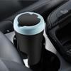 Car Trash Can Cup Holder - Leakproof Car Garbage Can with Lid, Portable Mini Garbage Cans & Washable Automotive Coke Cup Trash Bin Storage Container Accessories (Blue) view 4