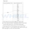 WHEEL CONNECT Hub Centric Rings,76.1 to 63.4, Set of 4, Aluminium Alloy Hubrings, O.D:76.1-I.D:63.4mm. 10mm Height. A view 4