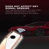 KUNIO TPU Car Key Fob Cover Fit for BMW New 5/7 Series Energy IX IX3 I5 I7 2025 740i 760i X1 X3 X5 X6 X7 XM 2025 Key Protective Cover Keychain Key Holder 4 Button A Black view 4