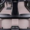 LonYogan Diamond Floor Mats Compatible with Mercedes Benz CLS 4seat Wagon 2010, Leather Front & Rear Car Mats Carpet Heavy Duty Automotive Floor Mats All Weather Non-Slip Mats Grey view 1