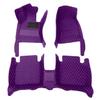 LonYogan Diamond Floor Mats Compatible with Lexus RX200T RX300 2016-2017, Leather Front & Rear Car Mats Carpet Heavy Duty Automotive Floor Mats All Weather Non-Slip Mats Purple view 1