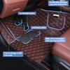 LonYogan Diamond Floor Mats Compatible with Nissan Teana L33 2013-2018, Leather Front & Rear Car Mats Carpet Heavy Duty Automotive Floor Mats All Weather Non-Slip Mats Orange view 3