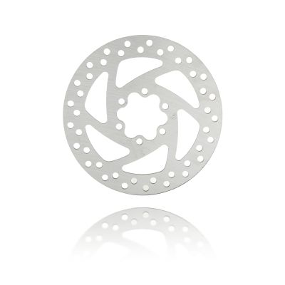 140mm Brake Disk, Anti Deformation Electric Scooter Brake Disk Stainless Steel Easy To Install with Screws for Replacement