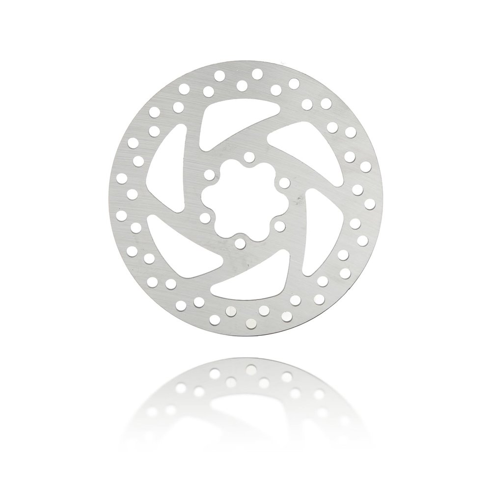 140mm Brake Disk, Anti Deformation Electric Scooter Brake Disk Stainless Steel Easy To Install with Screws for Replacement