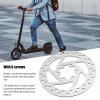 140mm Brake Disk, Anti Deformation Electric Scooter Brake Disk Stainless Steel Easy To Install with Screws for Replacement view 4