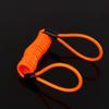 Motorcycle Disc Lock Reminder Cable, Lock Security Rope, Bike Alarm Disc Lock Antitheft Security Spring Reminder Cable Tight view 4