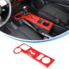 HIRUFAIT Gear Shift Panel Cover Frame Trim for Toyot@ FJ Cruiser 2007-2021 Accessories, ABS Center Consoles Gear Shift Panel Decor Protector (Red) view 1