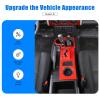 HIRUFAIT Gear Shift Panel Cover Frame Trim for Toyot@ FJ Cruiser 2007-2021 Accessories, ABS Center Consoles Gear Shift Panel Decor Protector (Red) view 3