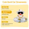 Wonuu Rubber Ducks - Pink & Gold Ducks for Car Dashboard Decoration view 2