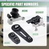 Engine Motor Transmission Mount Kits Compatible with Nissan Sentra 2.0L 2007-2012 4PCS Engine Trans Mount Replace A4318 A4345 A4348HY A4346 view 3