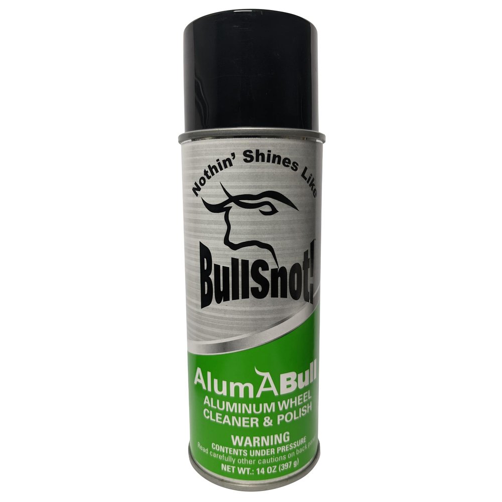 BullSnot! AlumABull Aluminum Wheel Cleaner & Polish - Restores Shine, Removes Tarnish & Oxidation, Protects Aluminum, Stainless Steel & Chrome - Non-Corrosive, Made in the USA
