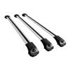 apline Compatible with Renault Trafic 3 (X82) 2015-2026 ACE-1 Car Roof Rack Cross Bar Grey Aluminium 3 Bars view 1