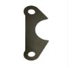 QS Components Rear 180 Ladder Bar Bracket 6" Centered Hole Spacing Fits 3" Axle Tube 3/4 Hole view 1