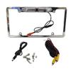 Cerwin-Vega CLF1C Waterproof License Plate with Housing Backup Camera View Car Rear Night Vision Parking (Chrome) view 2
