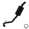 Northeastern Exhaust | Direct Fit Exhaust Resonator Pipe Compatible for Mazda MPV 2000-2001 2.5L | Free Gasket Included | Automotive Replacement Part view 1