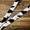 Teacher Lanyards for ID Badges and Keys Cow Print, Lanyard for Keys, Lanyard for Teachers, Lanyards for Cruise Ship Cards, Lanyards for ID Badges for Women (Navy Blue, Lobster Clasp-Silver) view 4