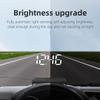 Aramox HUD Display for Car OBD2, Car Head Up Display Digital Speedometer, with Overspeed Warning, Speed Head Up Windshield Display for Cars(Aramoxeqhmtg6f75) view 4