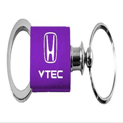 AU-TOMOTIVE GOLD Anodized Aluminum Valet Key Fob for Honda VTEC (Purple)