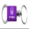 AU-TOMOTIVE GOLD Anodized Aluminum Valet Key Fob for Honda VTEC (Purple) view 1