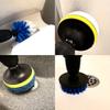 Pro-Graad 4 Piece Drill Brush Attachment Set, Scrubbing Pad and Sponge - Power Brush Scrubber Deep Cleaning Kit for Bathroom Kitchen Boat Car Grout Floor Tub Shower Tile Surfaces view 3