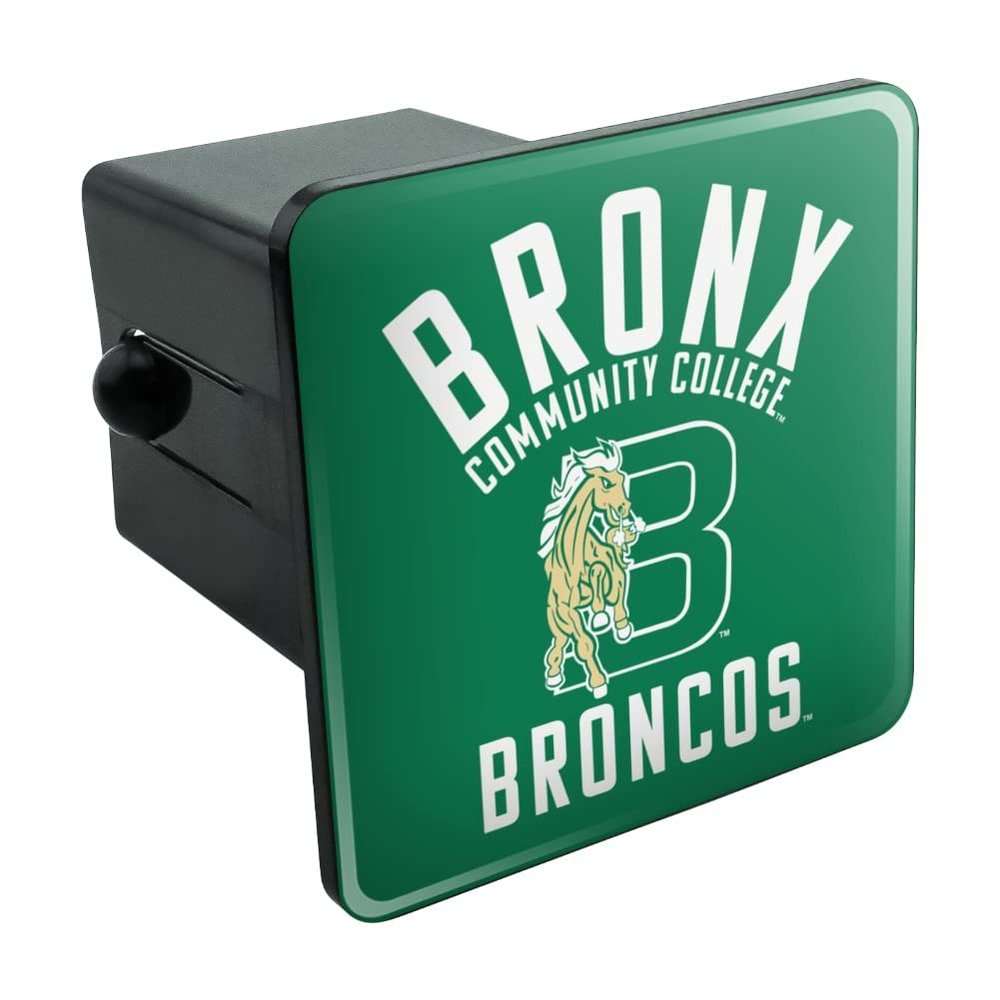 GRAPHICS & MORE Bronx Community College Broncos Logo Tow Trailer Hitch Cover Plug Insert 2"