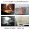 ihreesy 4PCS Car Glass Oil Film Remover,Universal Glass Stripper Water Spot Remover Windows Glass Oil Film Removing Paste Long-term Protection Windshield Oil Film Cleaner with Towels,Sponge view 4