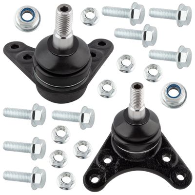 WEDOAUTO 2Pcs Front Suspension Upper Ball Joints LH Driver & RH Passenger Fit For GMC Canyon & For Chevrolet Colorado 2004-2012, For Isuzu I-280 2006/I-290 2007-2008/I-370 2008 Replace# K80764