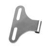Motorcycle Bottom Mount Headlight Bracket for Harley Honda Yamaha Kawasaki (Chrome) view 1