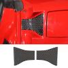PIUGILH Car Door Handle Bowl Cover, Soft Carbon Fiber Door Bowl Handle Protection Cover Sticker Fit for C6 Corvette 2005-2013 Exterior Accessories, 2Pcs(Black) view 2