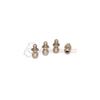 7075 Aluminum 4.8mm Hex Ball Stud H=4 (4pcs) - Teflon Coated / 3Racing / 3RAC-BS4804/TE view 1